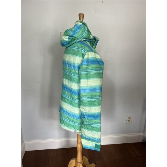 Roxy Jacket Women S Psyched Dry Flight 5K Silver Snowboard Ski‎ Coat Winter - Picture 4 of 14